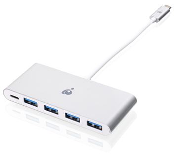 IOGEAR GUH3C4PD USB-C - Hub - 4 x SuperSpeed USB 3.0 von LumaTech