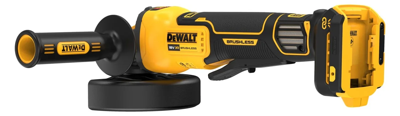 DeWalt DCG416VSN 18V XR Akku-Winkelschleifer solo, Ansicht 4