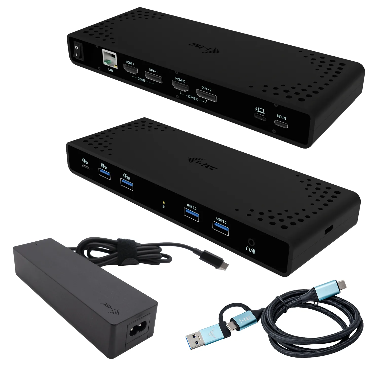 i-tec Dockingstation - USB-C / USB4 / Thunderbolt 3 / Thunderbolt 4 - 2 1 m, Ansicht 2