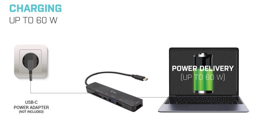 i-tec Travel Easy Dock - Dockingstation - USB-C / Thunderbolt 3