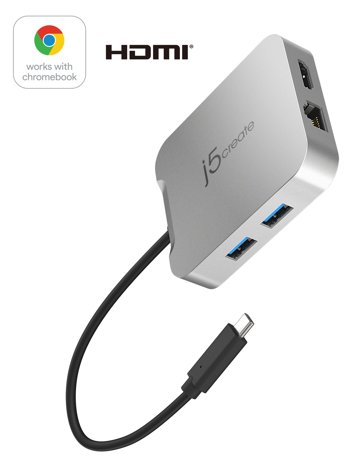 j5create JCD391-N - Mini-Dock - USB-C / Thunderbolt 3