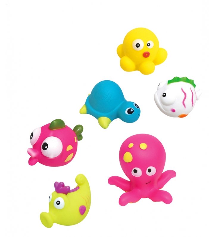 JAMARA Marine creatures - Badespielzeug - Junge/Mädchen - 0,5 Jahr(e) - Gemischte Farben