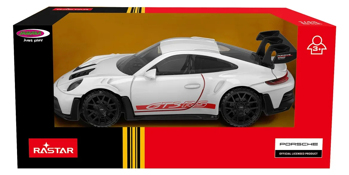 JAMARA Porsche 911 GT3 RS 1:43 weiß 3+ (402239), Ansicht 3