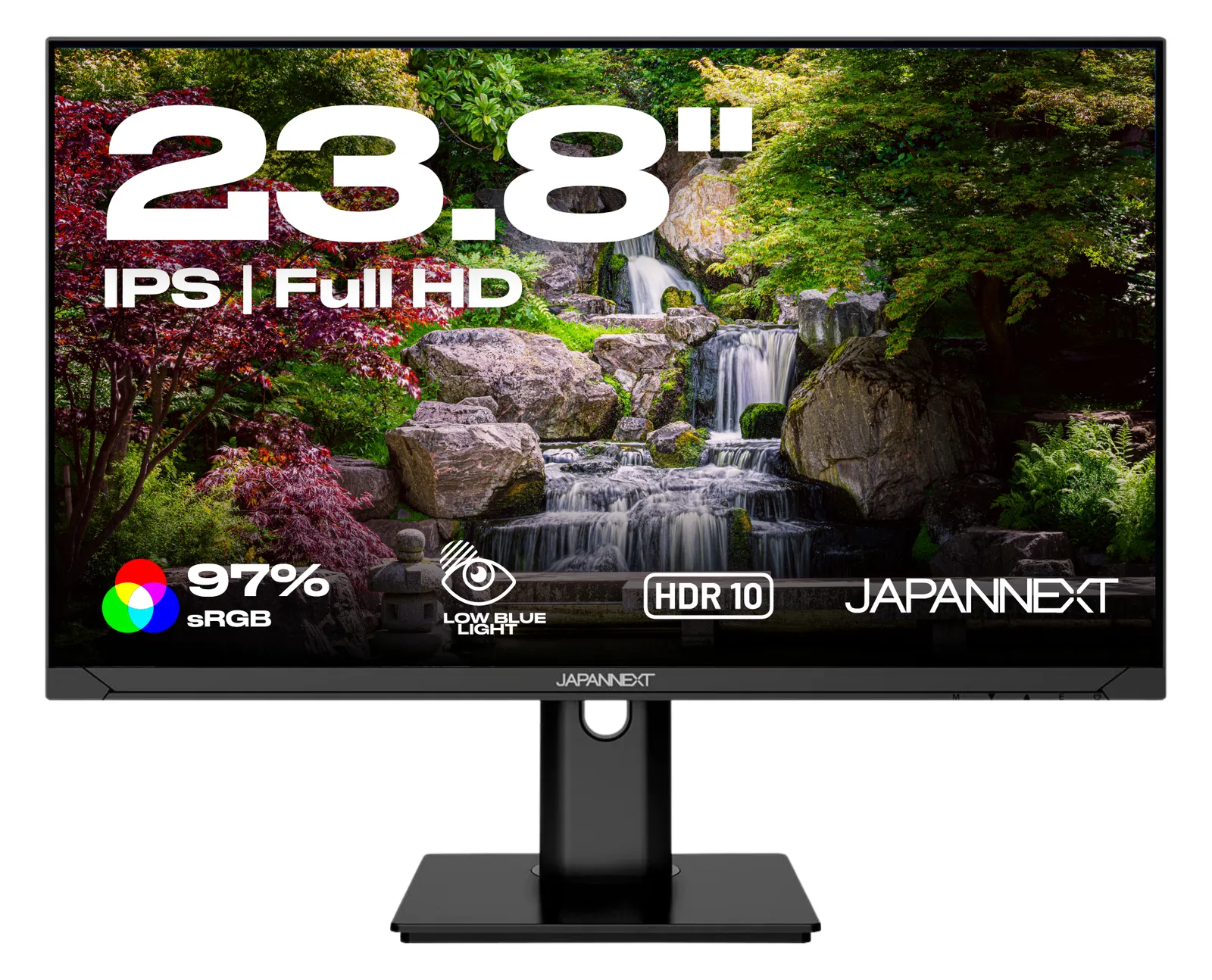 JAPANNEXT JN-IPS2382FHDR-HSP 16 9 HDMI/VGA FHD - Flachbildschirm (TFT/LCD) - HDMI - 23.8, Ansicht 2