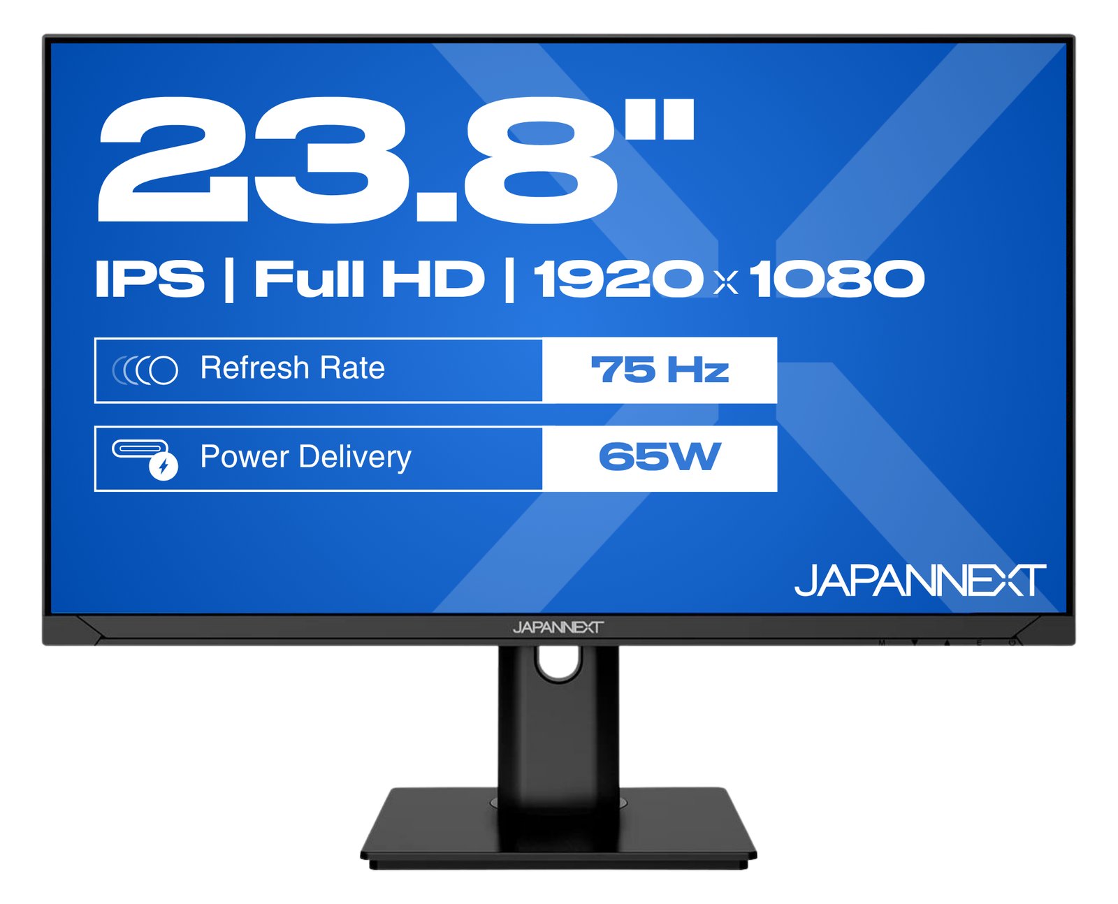 JAPANNEXT JN-IPS238FHDR-C65W-HSP 16 9 HDMI/DP FHD - Flachbildschirm (TFT/LCD) - 23.8 von LumaTech