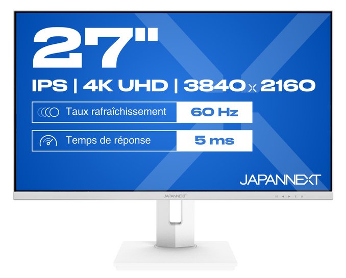 JAPANNEXT JN-IPS270UHD60F-C65W-HSP-W HDMI/DP UHD - Flachbildschirm (TFT/LCD) - 27 von LumaTech