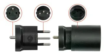 kabelmeister Stromadapter Schweiz Netz St./Schutzkontakt Bu - Adapter, Ansicht 4