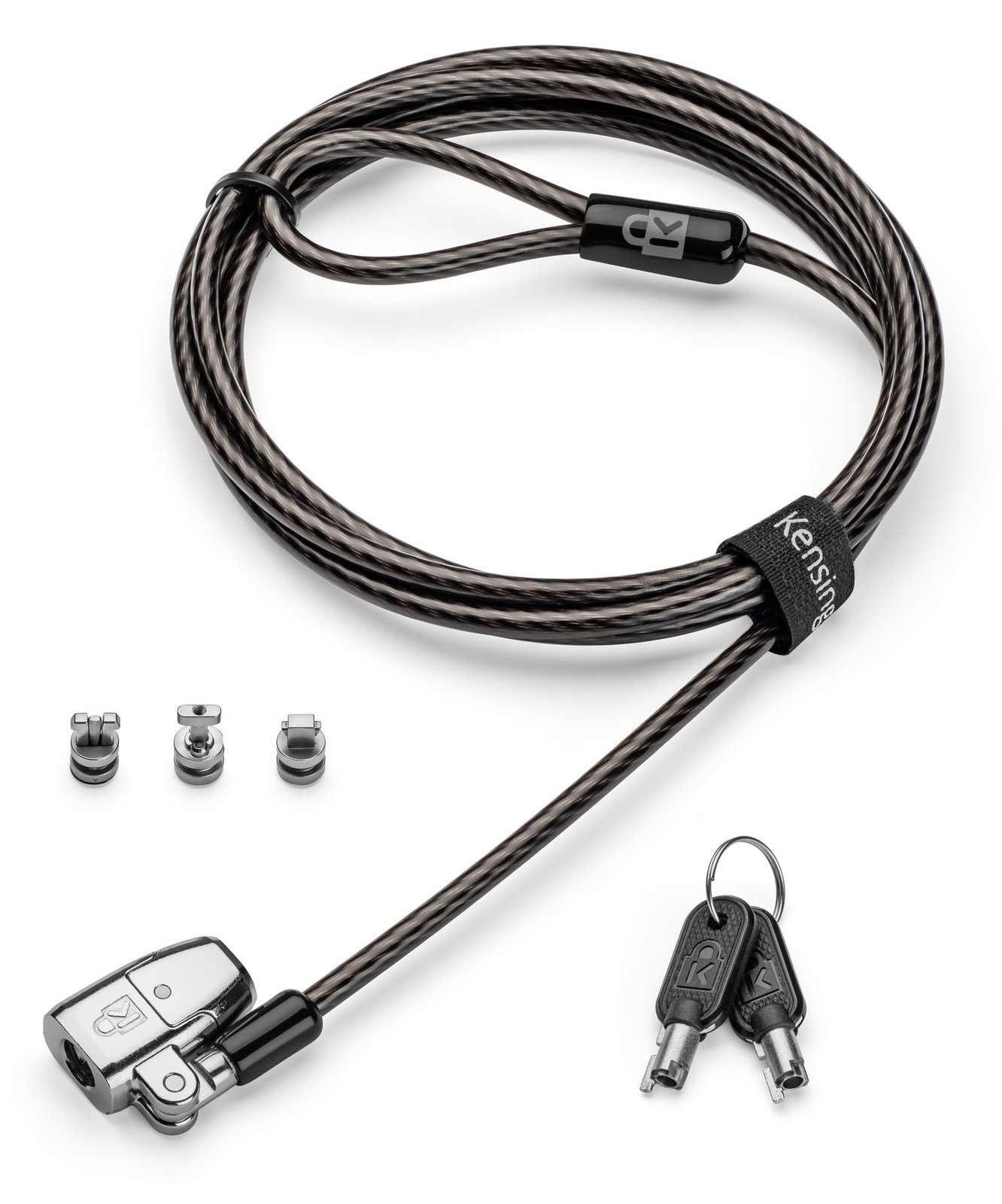 Kensington ClickSafe 2.0 3-in-1 Keyed Laptop Lock