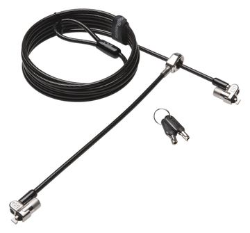 Kensington MicroSaver 2.0 Keyed Twin Laptop Lock von LumaTech
