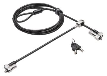 Kensington NanoSaver Keyed Twin - Sicherheitskabel von LumaTech