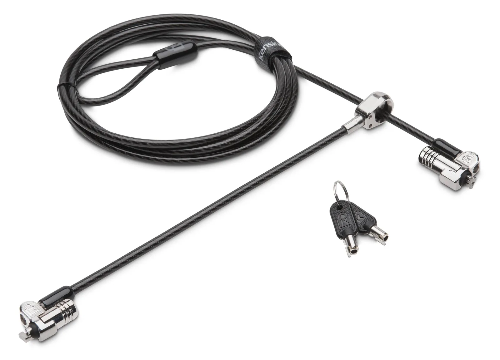 Kensington NanoSaver Keyed Twin - Sicherheitskabel, Ansicht 2