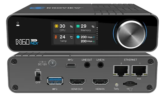Kiloview N60 4K HDMI/USB to NDI Bi-Directional Converter, Ansicht 2