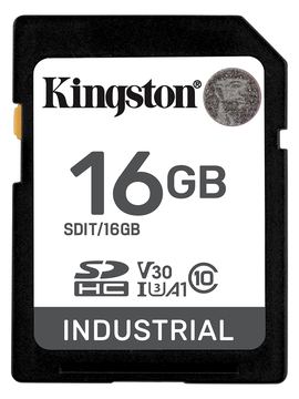 Kingston Industrial - Flash-Speicherkarte - 16 GB - SDHC von LumaTech
