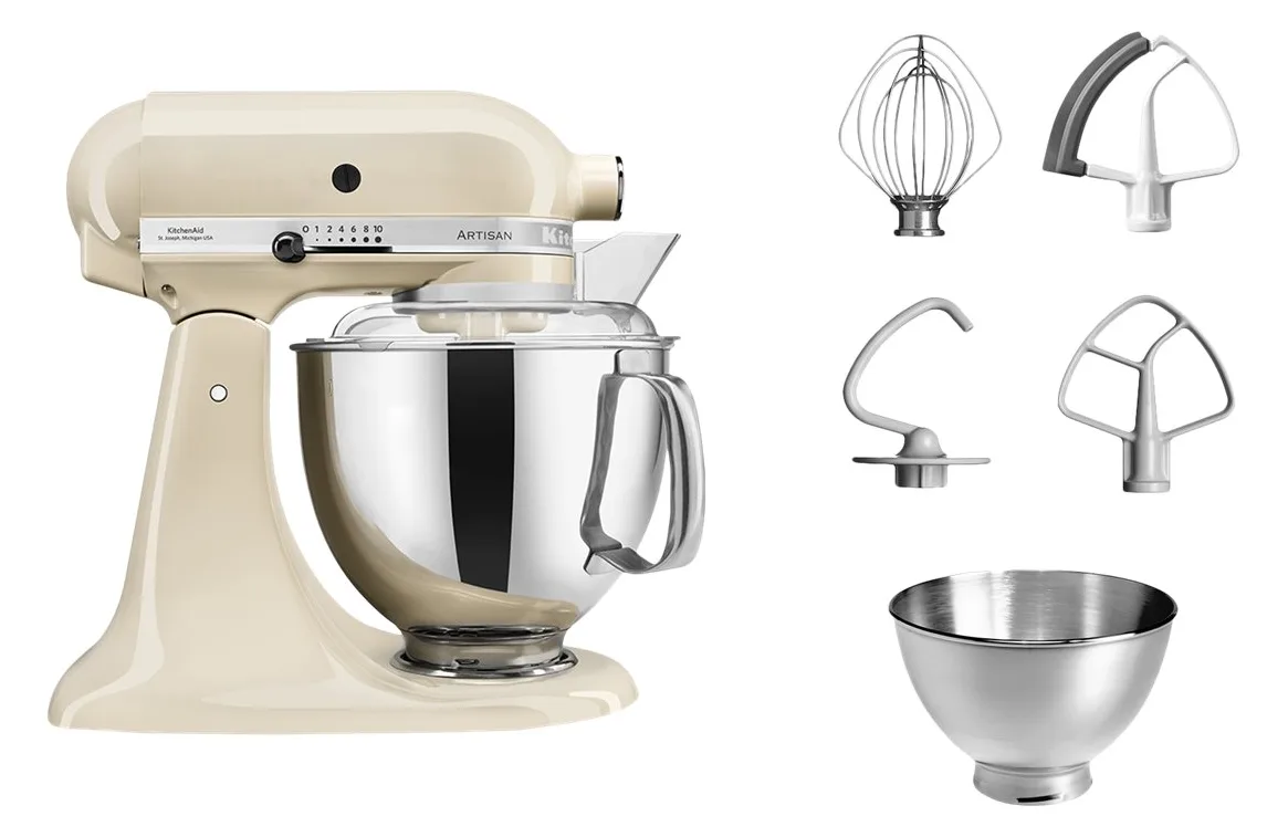 KitchenAid Artisan 5KSM175PSEAC - Küchenmaschine - Weiß, Ansicht 3