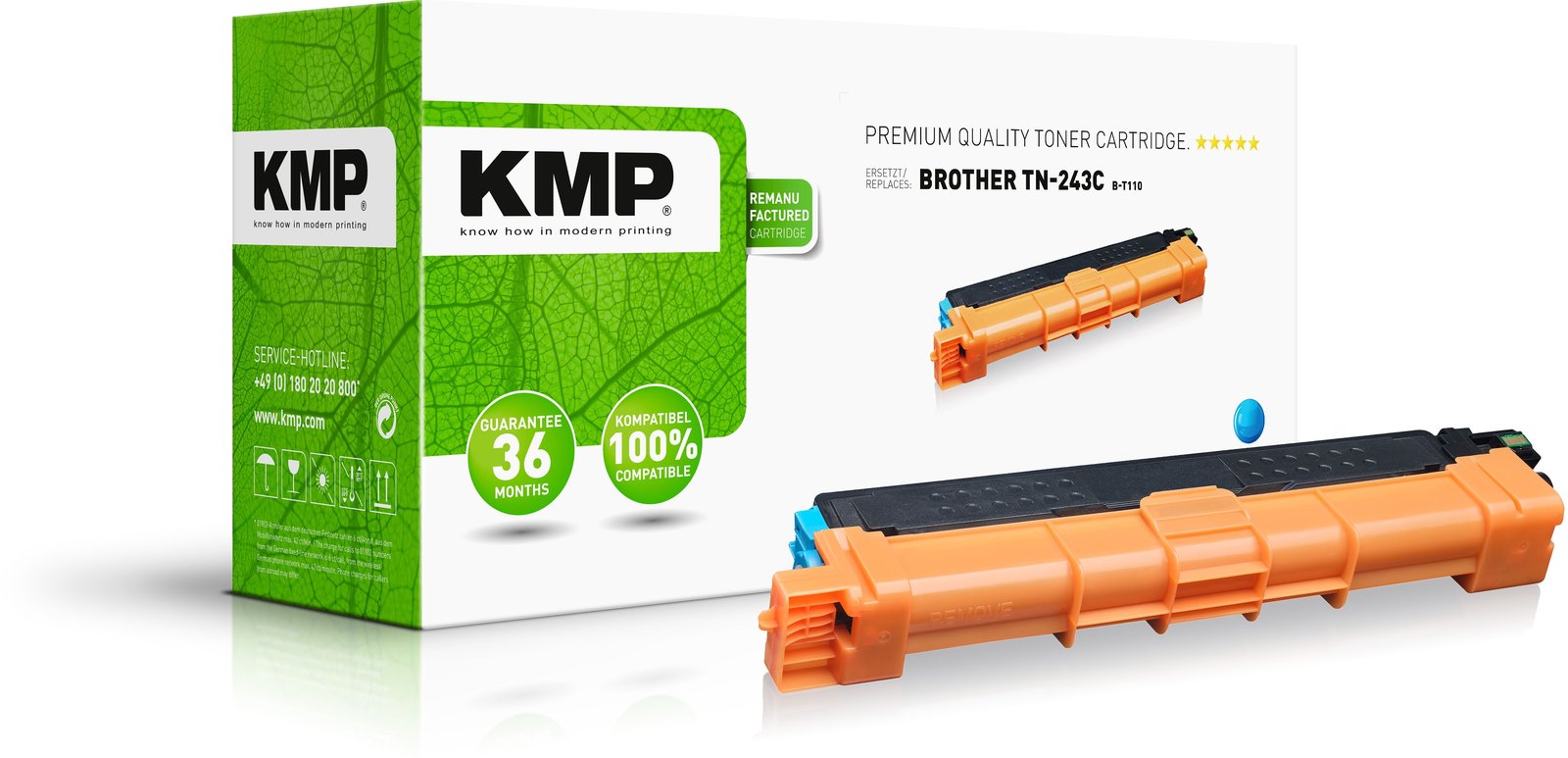 KMP 1268,0003 - 1000 Seiten - Cyan - 1 Stück(e) von LumaTech
