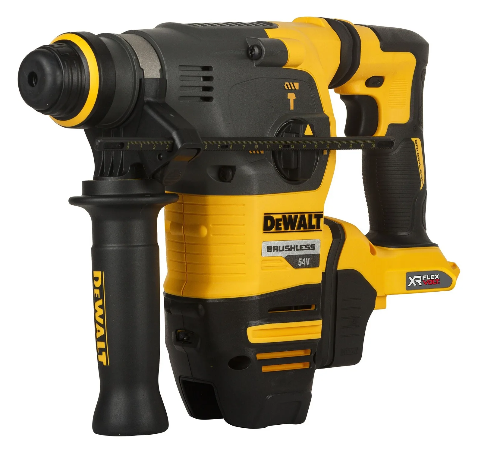 DeWalt DCH333NT 54V XR FlexVolt Akku-Bohr-/Meißelhammer solo inkl. Koffer, Ansicht 3