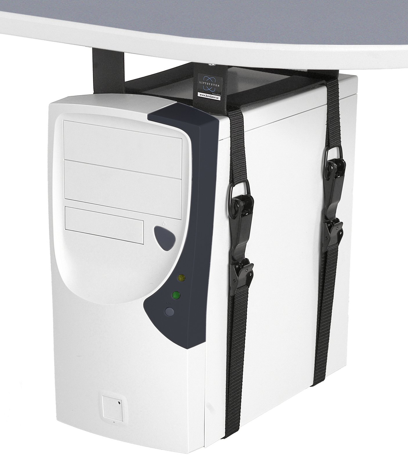 Kondator LiftFix - Tischmontierte CPU-Halterung - Schwarz - 330 x 50 x 100 mm - 1,05 kg