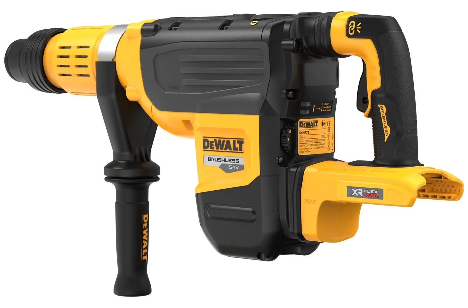 DeWalt DCH775N 54V XR FlexVolt Akku-Bohr-/Meißelhammer solo, Ansicht 2
