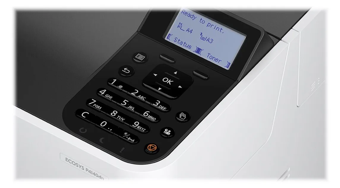 Kyocera ECOSYS P4140dn - Drucker - s/w - Duplex, Ansicht 3