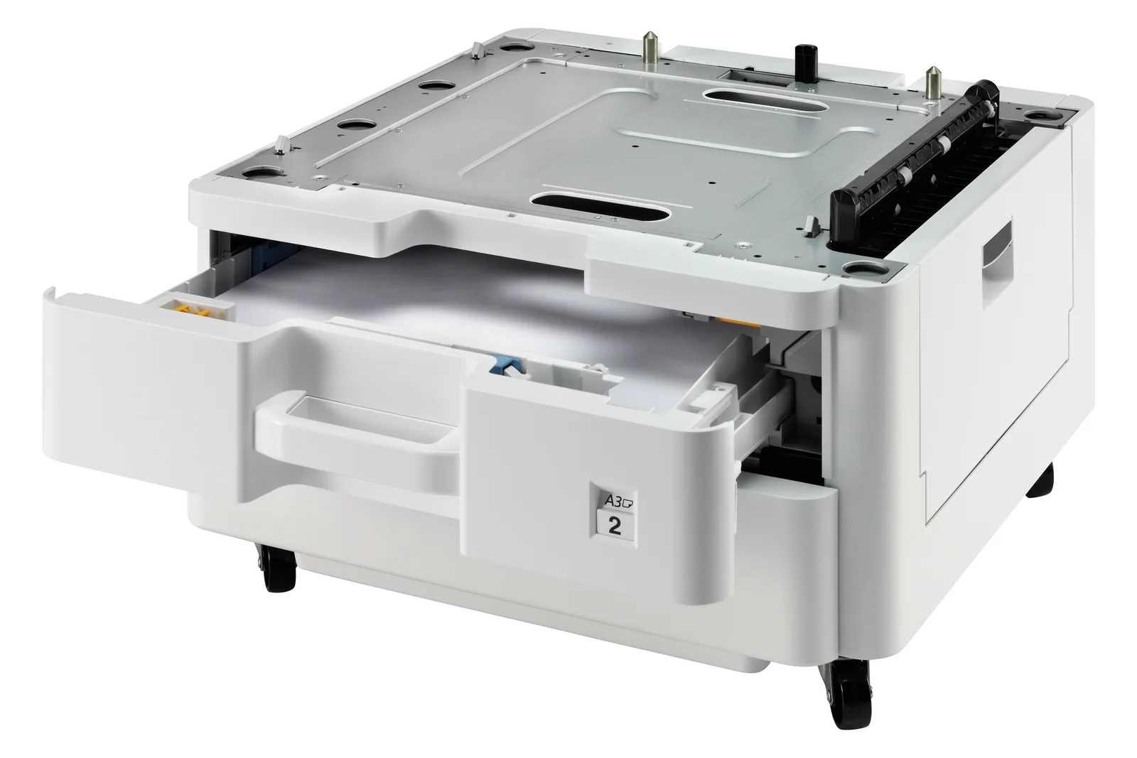 Kyocera PF 470 - Druckerschrank mit Papierkassette - 500 Blätter in 1 Schubladen (Trays), Ansicht 3