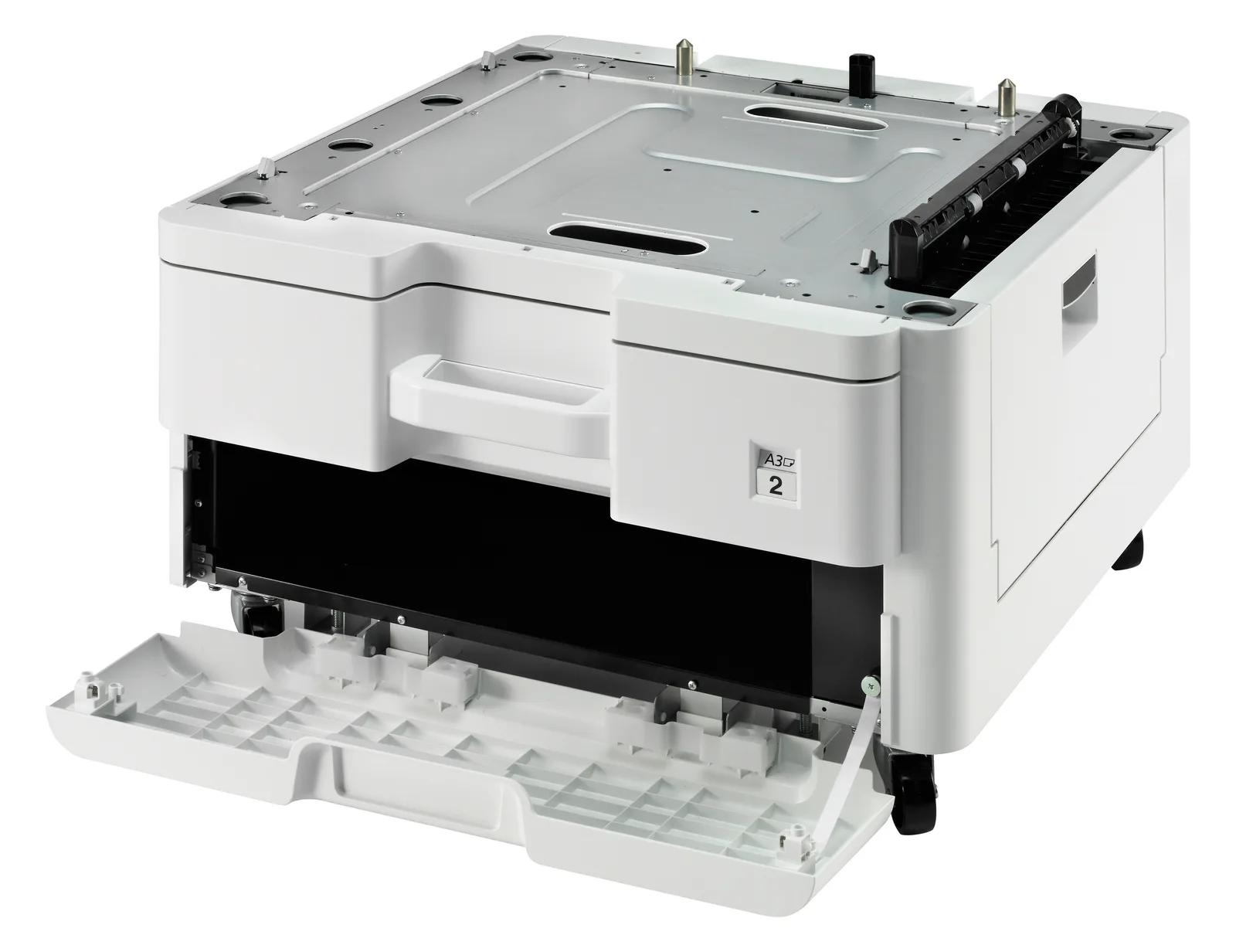 Kyocera PF 470 - Druckerschrank mit Papierkassette - 500 Blätter in 1 Schubladen (Trays), Ansicht 4