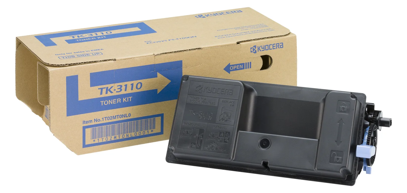 Kyocera TK 3110 - Schwarz - Original - Tonerpatrone, Ansicht 2