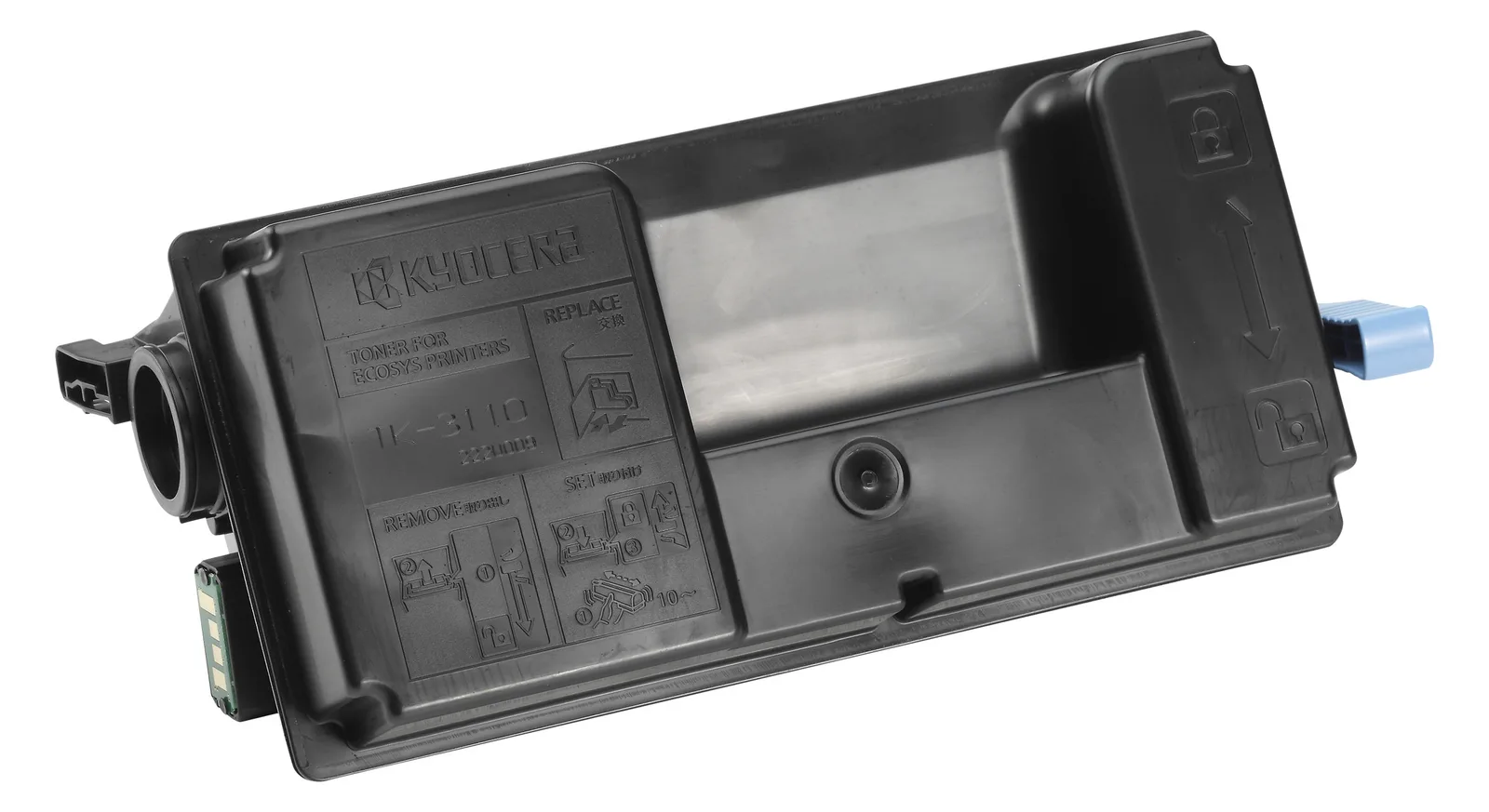 Kyocera TK 3110 - Schwarz - Original - Tonerpatrone, Ansicht 3