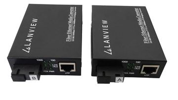 Lanview Pair of RJ45 to - Converter - 0,1 Gbps von LumaTech