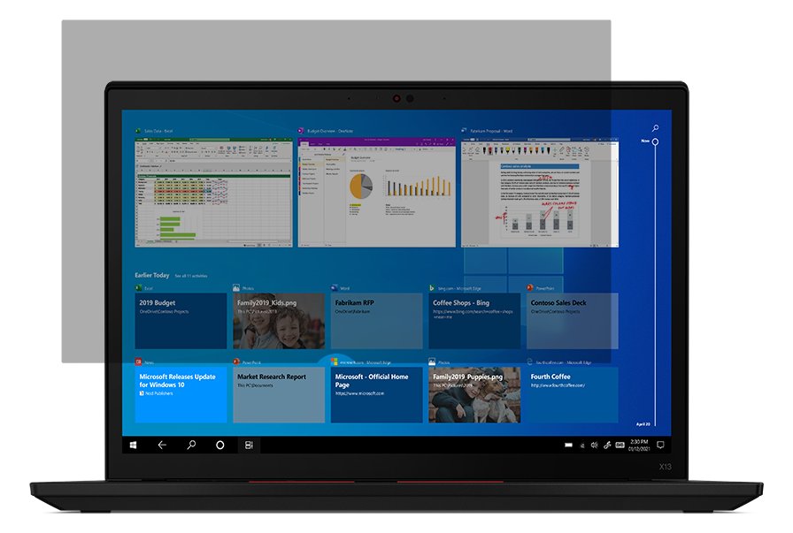 Lenovo 13.3 Premium Clarity Privacy Filter for X13 G2 von LumaTech