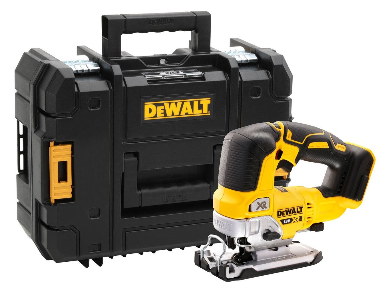 DeWalt DCS334NT Akku-Pendelhubstichsäge solo inkl. Koffer