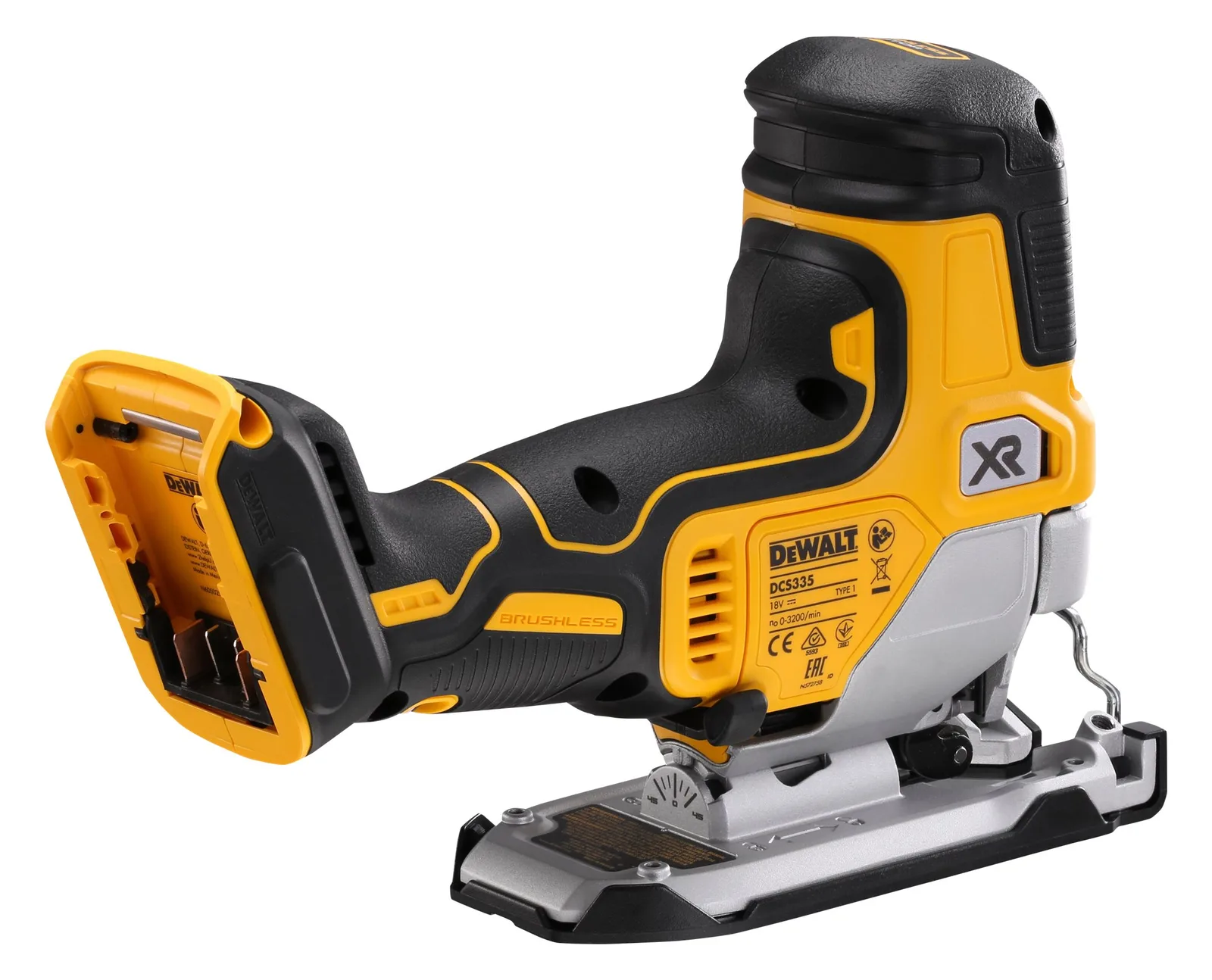 DeWalt DCS335N Akku-Pendelhubstichsäge solo, Ansicht 4