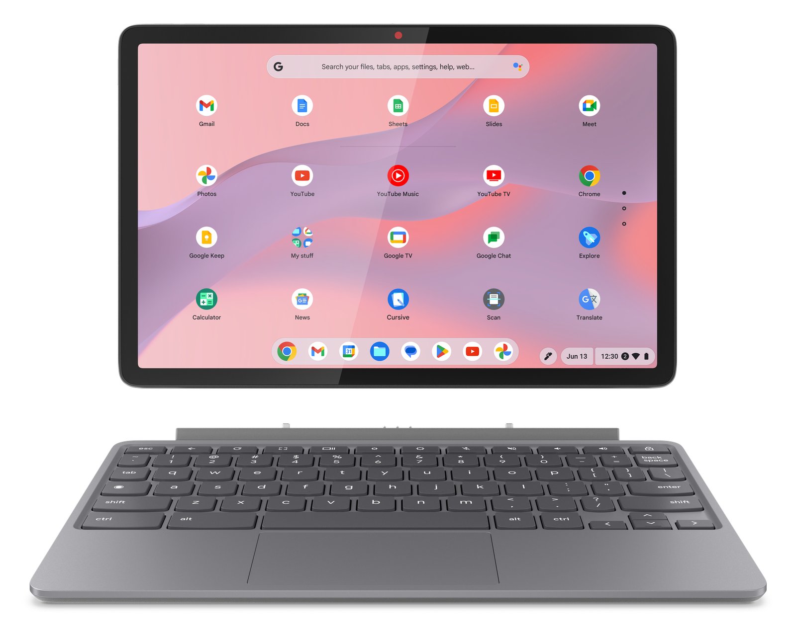 Lenovo Chromebook Duet 11M889 83HH - Kompanio 838 - 8 GB RAM - 128 GB - 10,95 - TL: Deutsch, QWERTZ