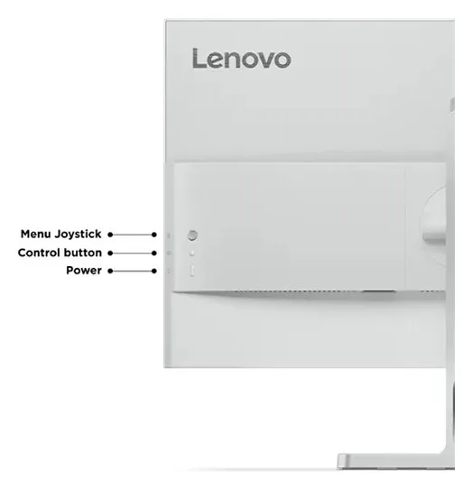 Lenovo L27h-4A 27 2560 x 1440 QHD monitor - Flachbildschirm (TFT/LCD) - 1 ms, Ansicht 3