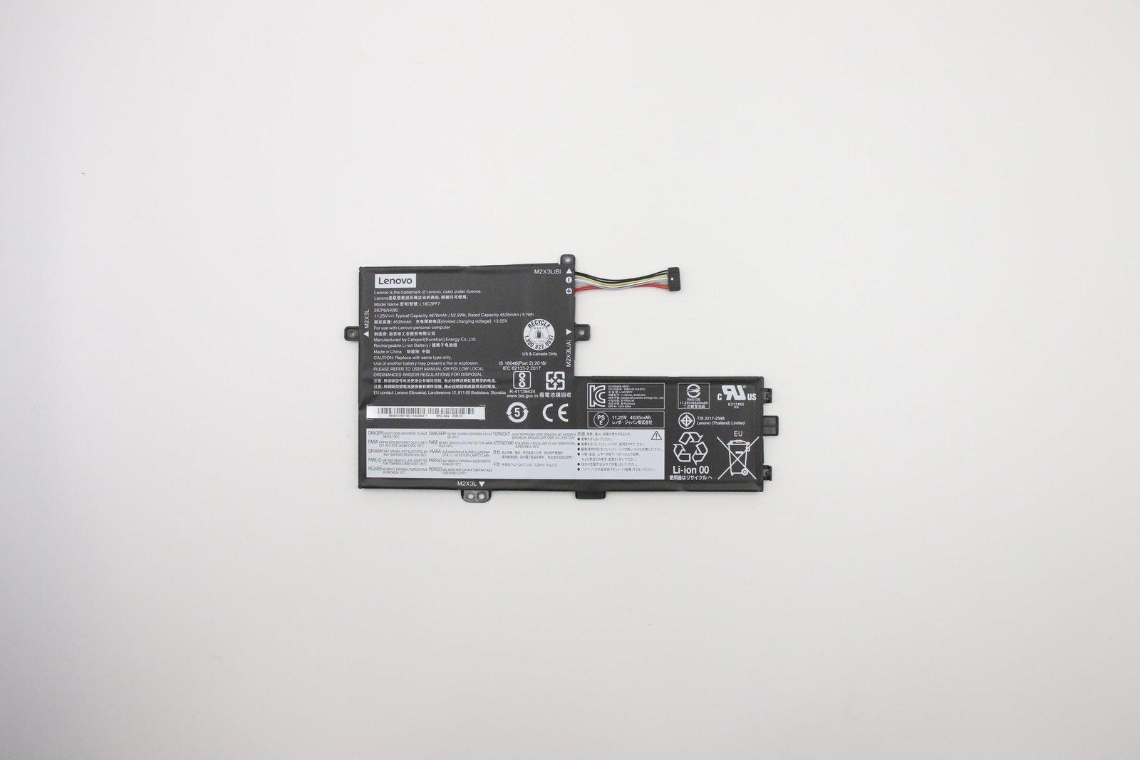 Lenovo S340 CP/A L18C3PF7 11.25V52.5Wh3cell 5B10W67289 - Batterie - 4.670 mAh