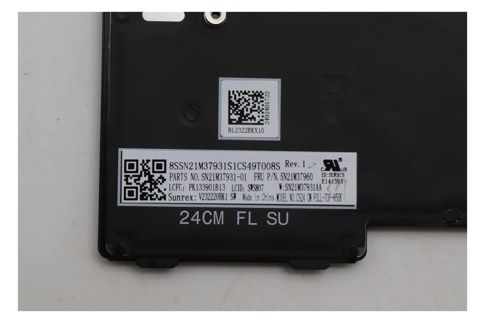 Lenovo Sunrex - Ersatztastatur Notebook - mit Trackpoint - ThinkPad T14 Gen 5, Ansicht 2
