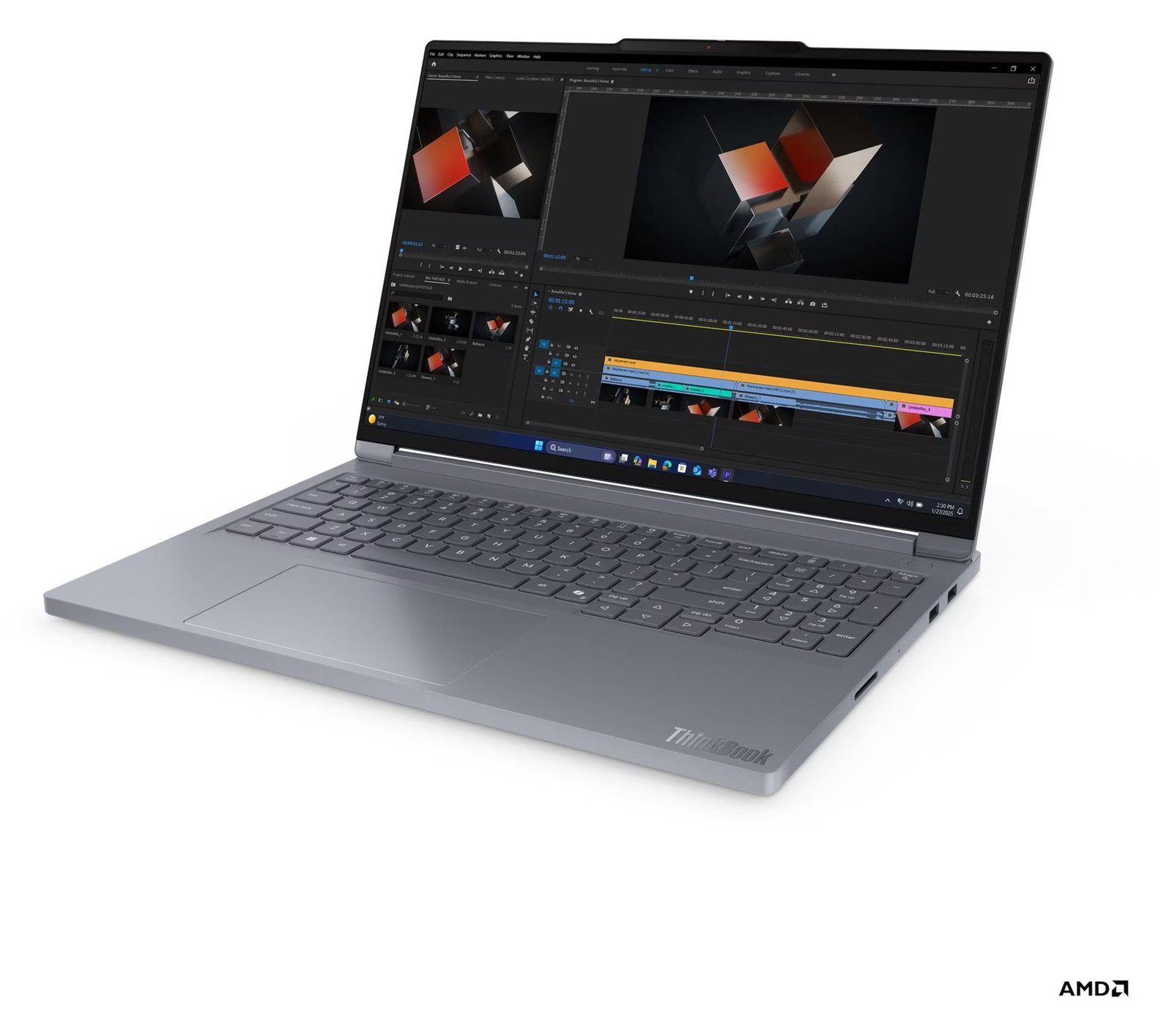 Lenovo ThinkBook 16p G6 ADR 21U0 - AMD Ryzen 9 8940HX - 64 GB RAM - 1 TB NVMe - 16 - TL: Deutsch, QWERTZ