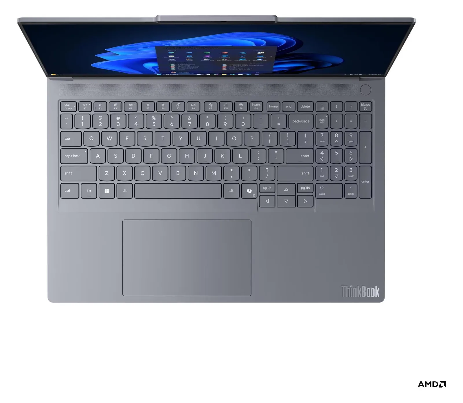 Lenovo ThinkBook 16p G6 ADR 21U0 - AMD Ryzen 9 8940HX - 64 GB RAM - 1 TB NVMe - 16 - TL: Deutsch, QWERTZ, Ansicht 5