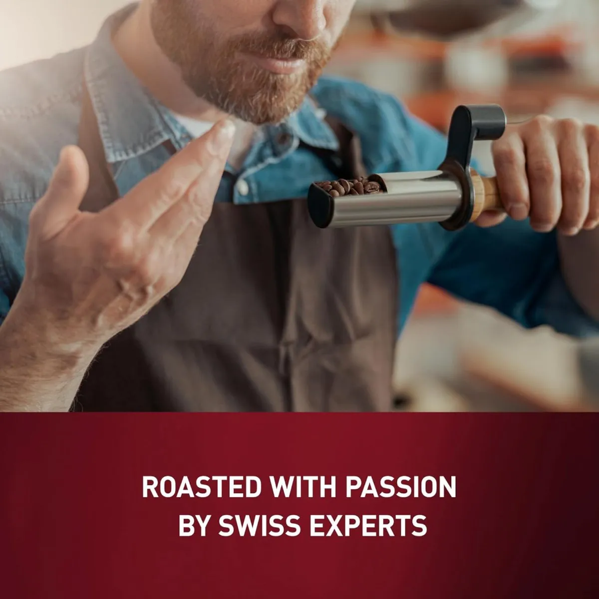 Schwiizer Schüümli Espresso, 100% Arabica Kaffeebohnen, kräftig-intensiv, ideal für Vollautomaten, Stärke 4/5, mittlere Röstung, Rainforest Alliance, 1kg — Bild 5