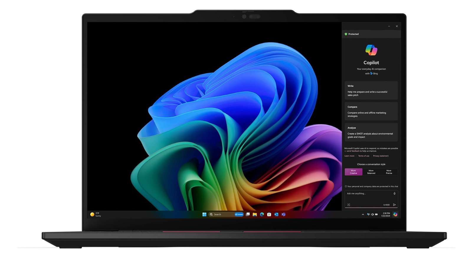 Lenovo ThinkPad T14s - 14 Notebook - Core Ultra 7 5,2 GHz 35,6 cm - TL: Deutsch, QWERTZ