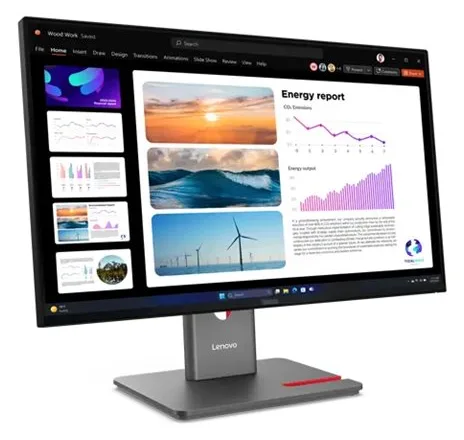 Lenovo ThinkVision P24Q-40 - LED-Monitor - 61 cm (24), Ansicht 2