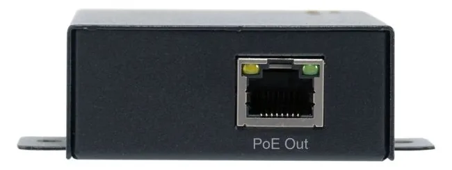 LevelOne 1-Port RJ-45 Gigabit PoE Repeater - Schwarz - 100 m - China - 0 - 40 °C - 0 - 90%, Ansicht 2