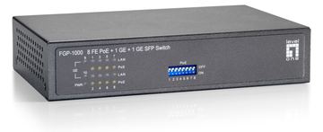 LevelOne FGP-1000 - Switch - 8 x 10/100 (PoE+) von LumaTech