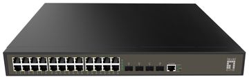 LevelOne GEL-2871 - Switch - managed - 24 x 10/100/1000 + 4 x Kombi-Gigabit-SFP von LumaTech