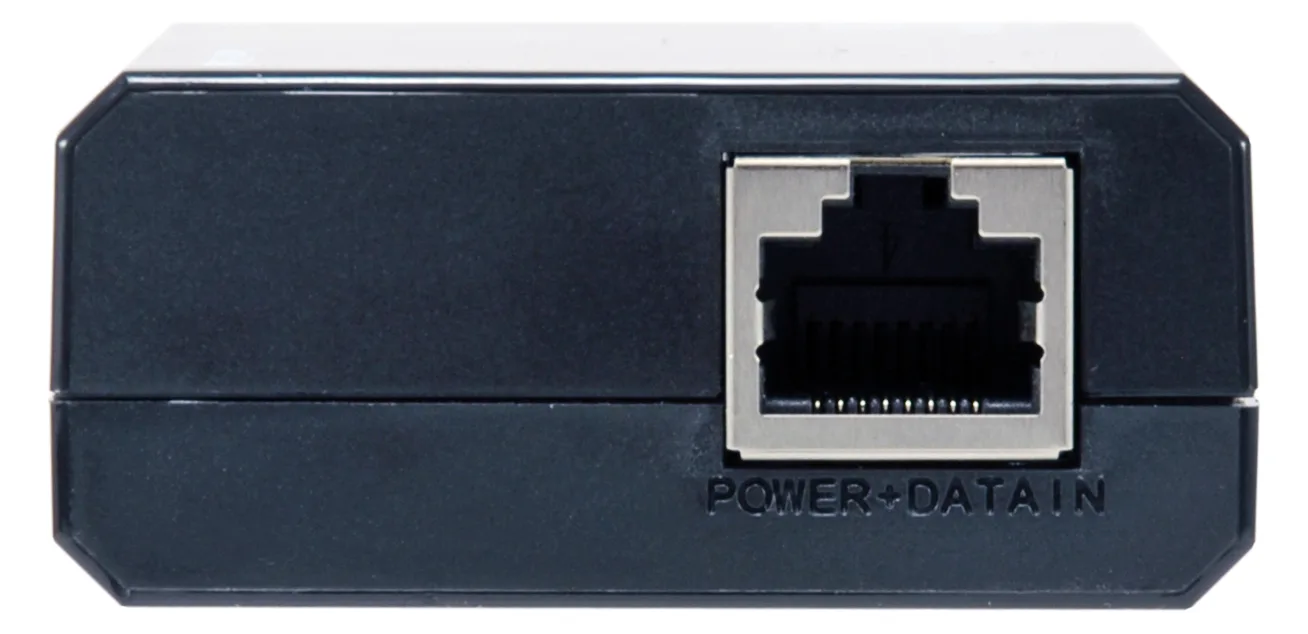 LevelOne Gigabit PoE bt zu USB-C PD 3.0 Splitter - 10/100/1000Base-T(X) - Schwarz - Aktivität - 5V - 12V - 24V, Ansicht 4