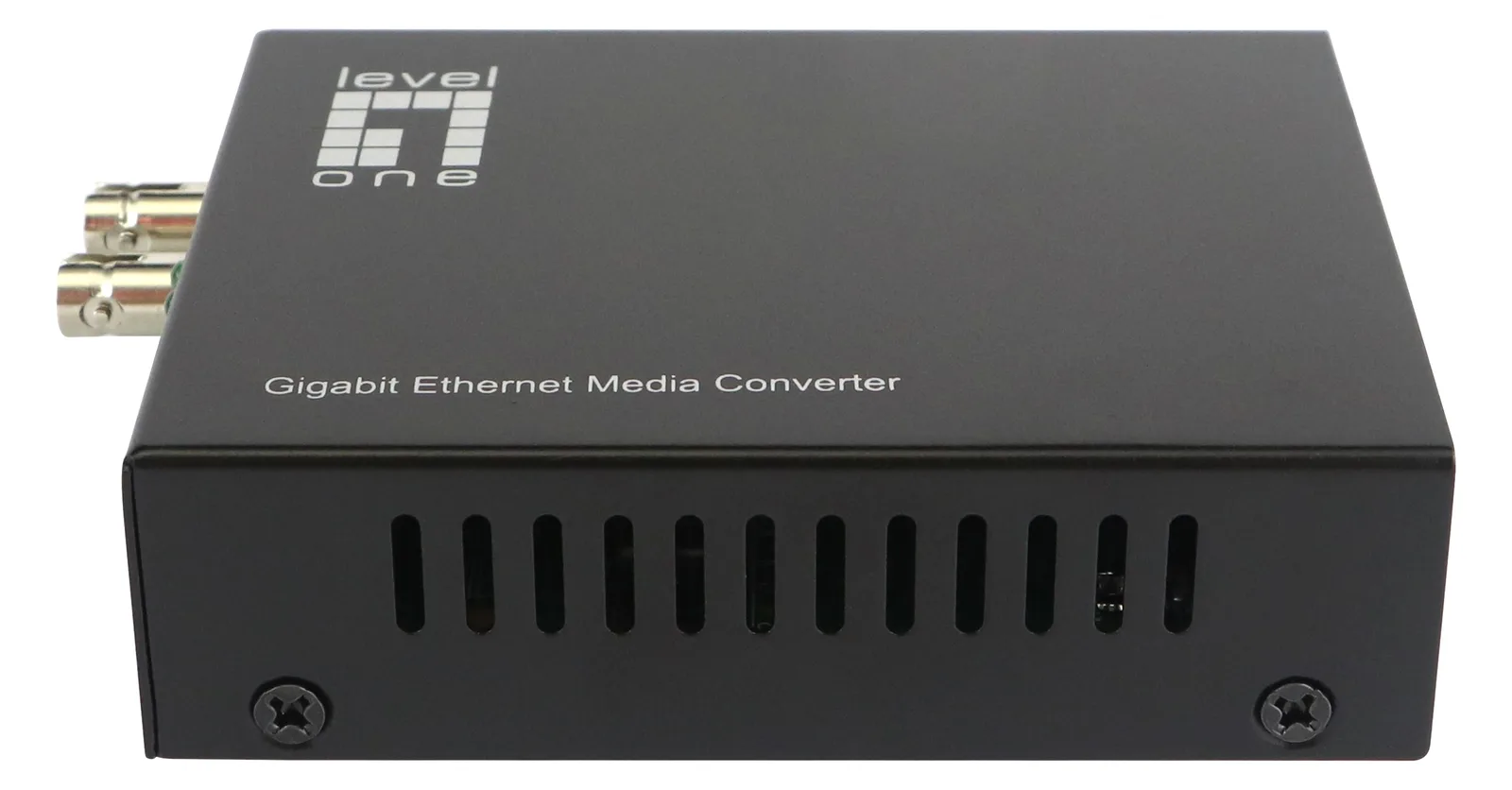 LevelOne Gigabit RJ45 zu ST Mediakonverter - Single-Mode Glasfaser - 10,100,1000 Mbit/s - 10BASE-T - 100BASE-TX - 1000B, Ansicht 2