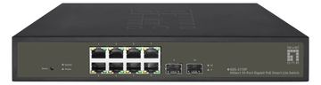 LevelOne Hilbert 10-Port Gigabit PoE Smart Lite Switch - 8 PoE Ausgänge - 2 x Gigabit SFP - 802.3at/af PoE von LumaTech