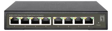 LevelOne Hilbert 8-Port Gigabit Smart Lite Switch - Managed - L2 - Gigabit Ethernet (10/100/1000) - Vollduplex von LumaTech