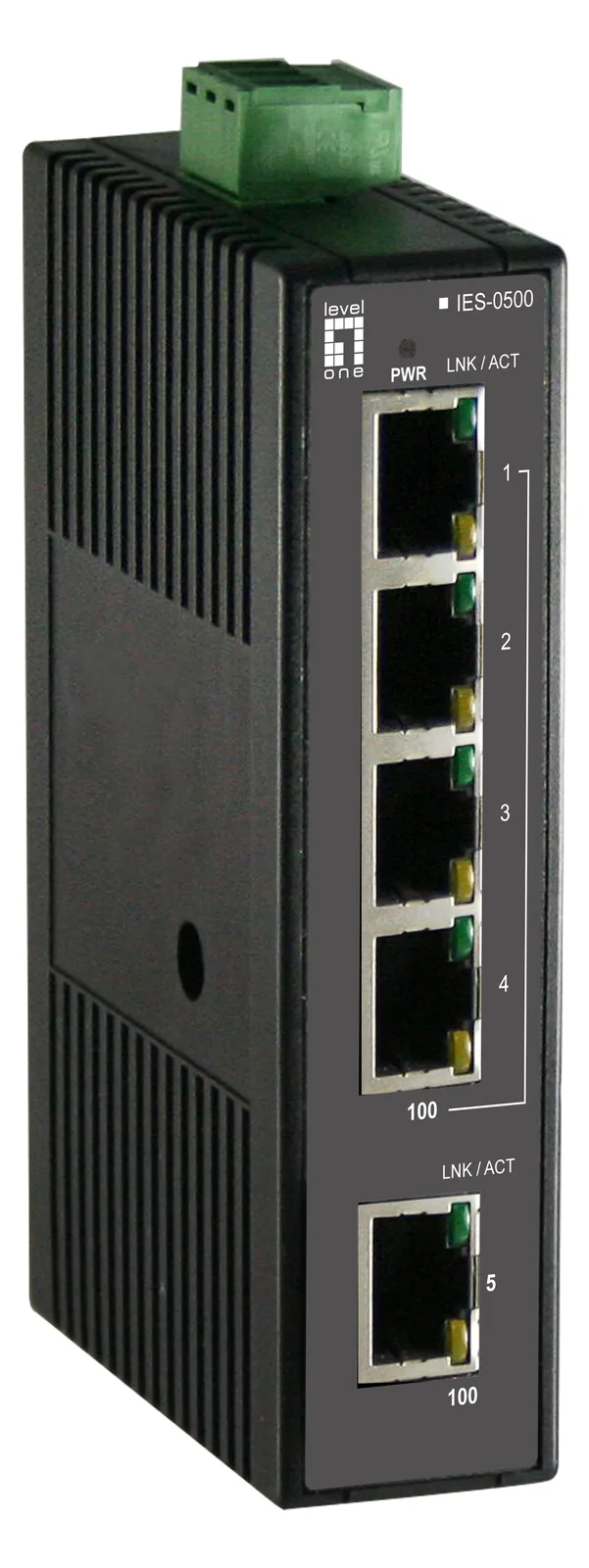 LevelOne Infinity IES-0500 - Switch - unmanaged, Ansicht 2