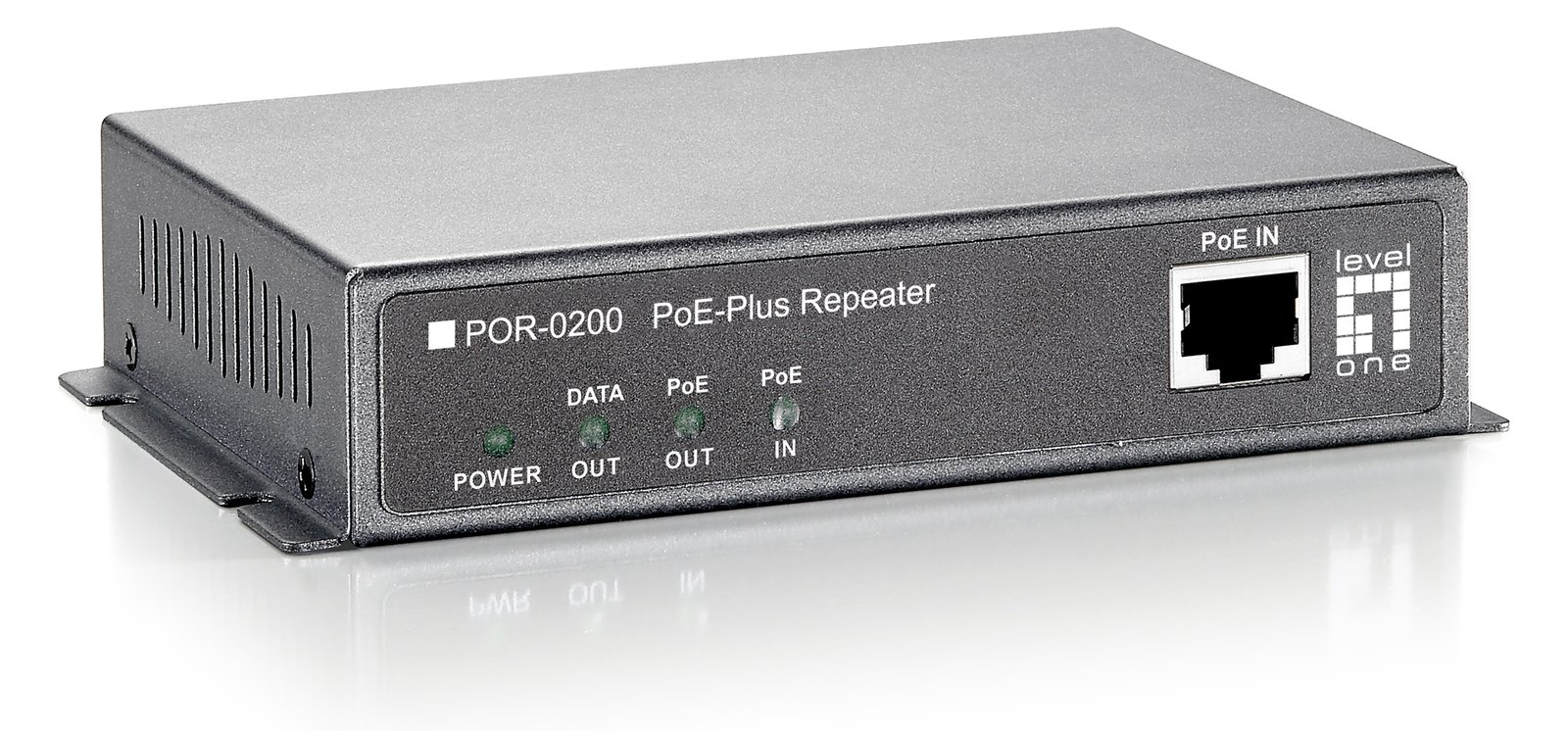 LevelOne POR-0200 - Repeater - 100Mb LAN - 10Base-T, 100Base-TX