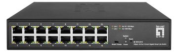 LevelOne Switch 16x GE GES-2216 Hilbert 10 von LumaTech